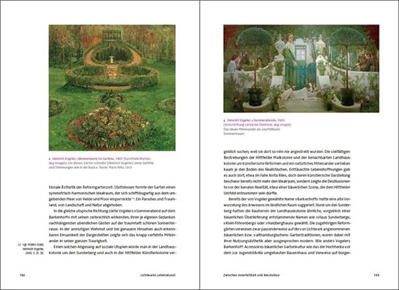 03 eine ahnung kommender lebenskunst lichtwarks heidegarten und die hittfelder landhauskolonie gebundene ausgabe joachim schnitter