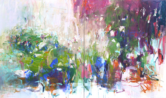 Cris Pink Costix Öl auf Leinwand 120 x 200cm 2023