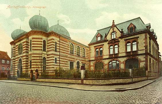 Aschaffenburg Synagoge 1900