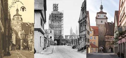 Der Rothenburger Weg. Zerstörung und Wiederaufbau von Rothenburg ob der Tauber 